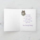 Alles Gute zum Geburtstag, Bester FreundschaftsWol Karte (Innenseite)