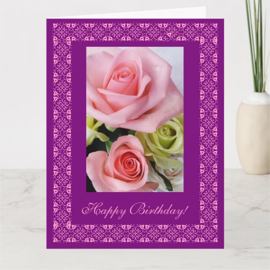 Alles Gute zum Geburtstag! Big Card Karte (Vorderseite)