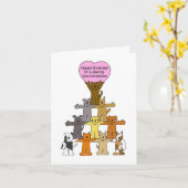 Alles Gute zum Geburtstag bis Grandnephew Karte (Gelbe Blume)