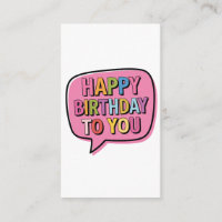 Alles Gute zum Geburtstag Blase