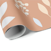 Alles Gute zum Geburtstag Blätter Geschenkpapier (Rolleneckpunkt)