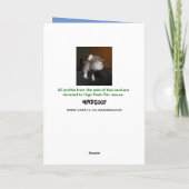 Alles Gute zum Geburtstag! Blue Card Karte (Rückseite)