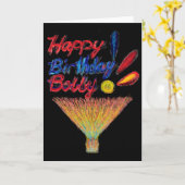 Alles Gute zum Geburtstag Bobby! Karte (Gelbe Blume)