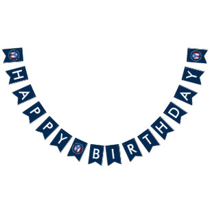 Alles Gute zum Geburtstag Boricua, Puerto Rico-Fla Wimpelkette