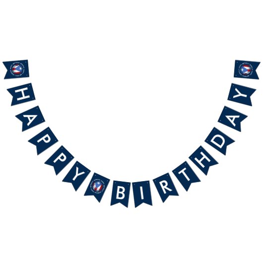 Alles Gute zum Geburtstag Boricua, Puerto- Wimpelkette (Alle)