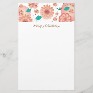 Alles Gute zum Geburtstag - Briefpapier