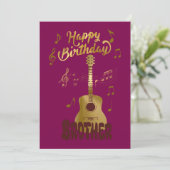 Alles Gute zum Geburtstag Brüder Einladung (Stehend Vorderseite)