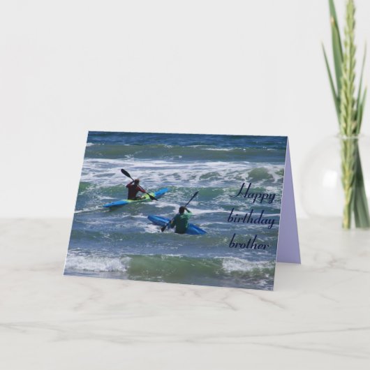 Alles Gute zum Geburtstag, Bruder/Freund_Card Karte (Vorderseite)