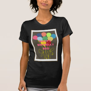 Alles Gute zum Geburtstag Bruder Kunstprint T-Shirt
