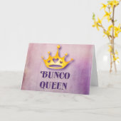 Alles Gute zum Geburtstag Bunco Königin Karte (Gelbe Blume)