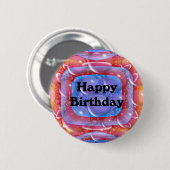 Alles Gute zum Geburtstag Button (Vorne & Hinten)