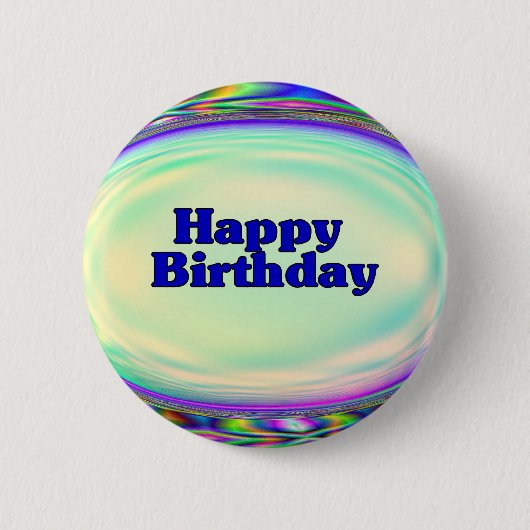 Alles Gute zum Geburtstag Button (Vorderseite)