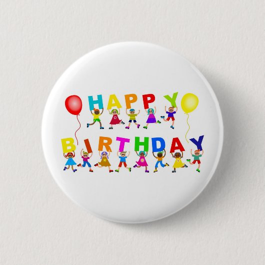 Alles Gute zum Geburtstag Button (Vorderseite)