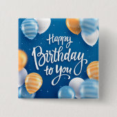 Alles Gute zum Geburtstag! Button (Vorderseite)