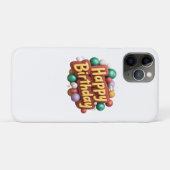 Alles Gute zum Geburtstag Case-Mate iPhone Hülle (Rückseite (Horizontal))
