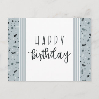 Alles Gute zum Geburtstag, Chiropraktik Postkarte