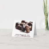 Alles Gute zum Geburtstag!! Chocolate Grußkarte Nr Karte (Rückseite)