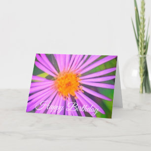 Alles Gute zum Geburtstag Cosmo-Blume Karte