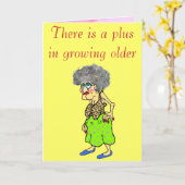 Alles Gute zum Geburtstag, Cougar Karte (Gelbe Blume)