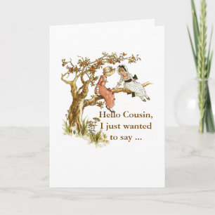 Alles Gute zum Geburtstag, Cousin Karte