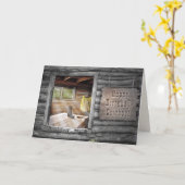 Alles Gute zum Geburtstag, Cowboy! Karte (Gelbe Blume)