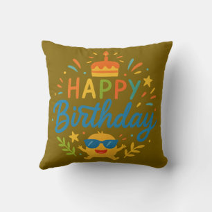 Alles Gute zum Geburtstag   Cute Sunshine-Zierkiss Kissen