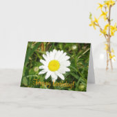 Alles Gute zum Geburtstag! Daisy Card Karte (Gelbe Blume)
