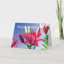 Alles Gute zum Geburtstag! Dankeskarte