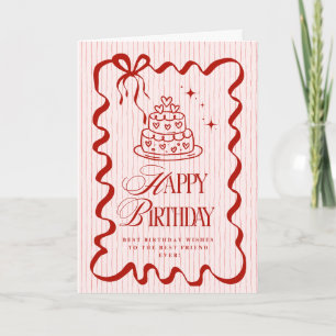 Alles Gute zum Geburtstag dem besten Freund überha Karte