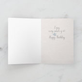 Alles Gute zum Geburtstag der Großen 40 Karte (Innenseite)