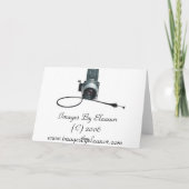 alles Gute zum Geburtstag der Sonnenblume Karte (Rückseite)