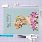 Alles Gute zum Geburtstag der Vizsla Hundekunst-| Seidenpapier (Handwerk)