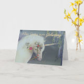 Alles Gute zum Geburtstag - deutsches alles Gute Karte (Gelbe Blume)