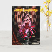 Alles Gute zum Geburtstag - deutsches alles Gute Karte (Gelbe Blume)