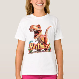 Alles Gute zum Geburtstag Dinosaurier – Kinder Din T-Shirt