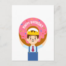 Alles Gute zum Geburtstag Donut