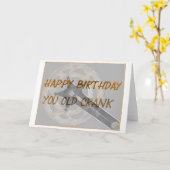 Alles Gute zum Geburtstag, du alter Rang Karte (Gelbe Blume)