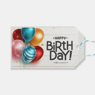 Alles Gute zum Geburtstag! Du bist etwas Besondere Geschenkanhänger