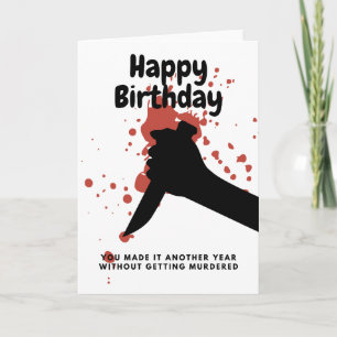 Alles Gute zum Geburtstag, du hast ein weiteres Ja Karte