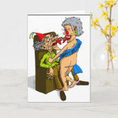 Alles Gute zum Geburtstag, du schmutziges, altes D Karte (Gelbe Blume)