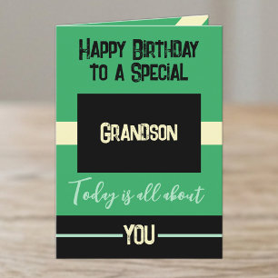 Alles Gute zum Geburtstag einem besonderen Enkel g Karte