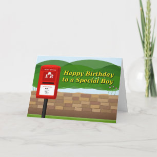 Alles Gute zum Geburtstag einem besonderen Jungen Karte