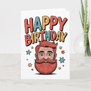 Alles Gute zum Geburtstag einem Mann mit einem exz Karte