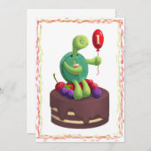 Alles Gute zum Geburtstag! Einladung (Vorne/Hinten)