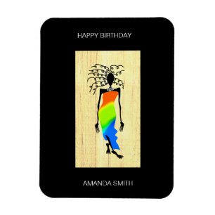 Alles Gute zum Geburtstag, Elegante und stilvolle Magnet