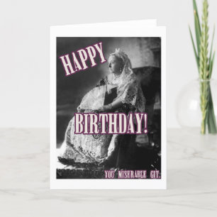 Alles Gute zum Geburtstag, elender Kerl! Karte