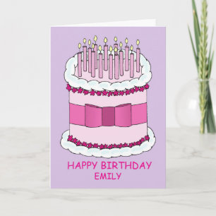 Alles Gute zum Geburtstag Emily Karte