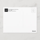 Alles Gute zum Geburtstag. Engel mit Schmetterling Postkarte (Rückseite)