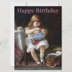 Alles Gute zum Geburtstag Enkelin Besorgte kleine 