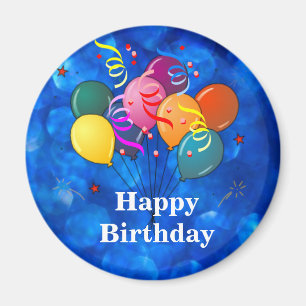 "Alles Gute zum Geburtstag," Feier,  Magnet
